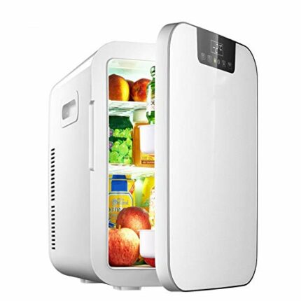SDFGH 20L Car Refrigerator Mini Small Fridge Portable Cooler Camping Fridge Single-Door Home Auto Refrigerator Travel Freezer