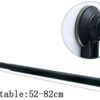 Bathroom, Wall Mounted Towel Rack, Adjustable Suction Cup Abs Material Towel Holder Towel Rail Bar for Bathroom Kitchen Single-Layer Minimalist/B