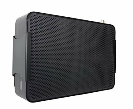 DYNAS Virgin Media V6 & 360 TV Wall Mount Bracket – Sturdiest Virgin Box Wall Mount– 3 Min Install – Works Perfectly, Zero Remote Signal Loss – K