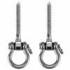 WAREMAID Hammock Chair Hanging Kit Swing Ceiling Mount, Heavy Duty Swing Hanger Hook, Playground Screw Bracket Hanging Chair, Yoga, Tree, Gym, Ro
