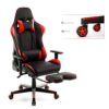 IntimaTe WM Heart Gaming Chair Ergonomic Office Chair, Recliner Computer Desk Chair with Footrest, Lumbar Support and Headrest, High Back Racing
