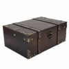 Decorative Treasure Jewelry Chest, Chest Box Case Treasure Jewelry Chest with Lock Treasure Chest, for Books Jewelry Home Treasure Box Kitchen Or