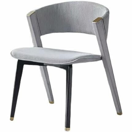 WALNUT Solid Wood Dining Chair Casual Back Chair Furniture Multi-Scene Applicable Versatile Chaise
