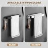Towel Rail Wall Mounted Bathroom Accessory, Hand Towel Holder Stainless Steel Bathroom Accessories Towel Holder, Bathroom Towel Rails Self Adhesi