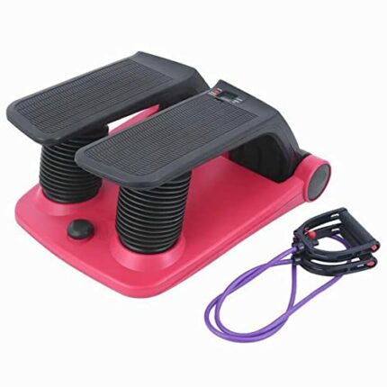 E-Found Stepper Climber Fitness Machine, Air Stair Climber Stepper Machine, Cardio Training Step Climber Machine Adjustable Fitness Exercise Mach