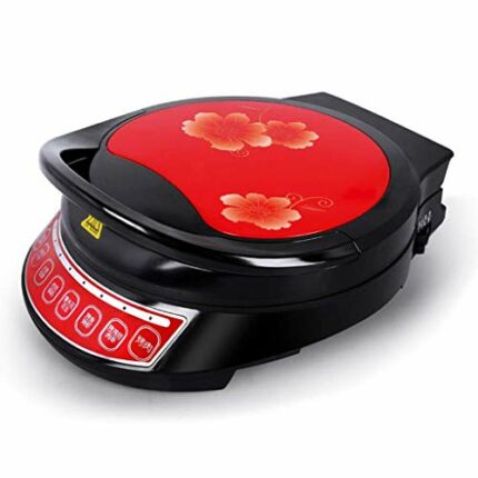 NXYJD Electric Round Griddle for Individual Pancakes, Cookies, Eggs other on the go Breakfast, Lunch Snacks with Indicator Light