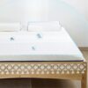 TBIIEXFL Natural Latex Memory Foam Filling Mixed Mattress 8cm Tatami King Queen Full Size Keep Warm Winter Comfortable Cushion (Color : Gray, Siz