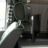 CampervanBits Gallant Campervan TV Bracket and Motorhome TV Bracket VESA Headrest for VW T4 T5 T6 & T6.1 Storage Ideas for Camper Van Accessories