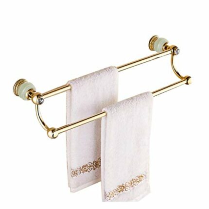 KNOXC Towel Racks,Bath Towel Rail Double Towel Rail Multi-Size Wall Mount Made of Brushed. Multifunctional Towel Rack