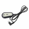 Chair Switch Controller, 22AWG 4-core wire/17 * 0.16/OD 5.0mm Electric Recliner Chair Sofa 2 Button Remote Control Hand Switch Controller for Ele