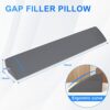 Talcusble King Size(76"x10"x6") Bed Wedge Pillow, Bed Gap Filler, Mattress Wedge, Headboard Pillow Fill The Gap (0-7") Between Your Headboard and