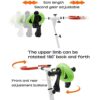 Electric Rehabilitation Exercise Bike, Motorized Leg and Arm Pedal Exerciser With LCD Monitor, Elderly Home Stroke Hemiplegia Rehabilitation Trai