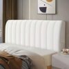 SUCHETA Headboard Covers Slipcover,Velvet Thicken Bed Headboard Cover for Full Queen Cal King Size, Dustproof Protector Cover (Color : K, Size :