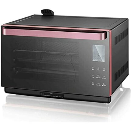 Oven High-Power Automatic Oven | Digital Convection Oven, Large Capacity Three Layers, Polished Stainless Steel Kitchen Appliances