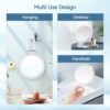 B Beauty Planet 30X Magnifying Mirror, Magnifying Mirror with Stand and Tweezers, Handheld Mirror with 30X/1X Magnification, Compact Mirror for T