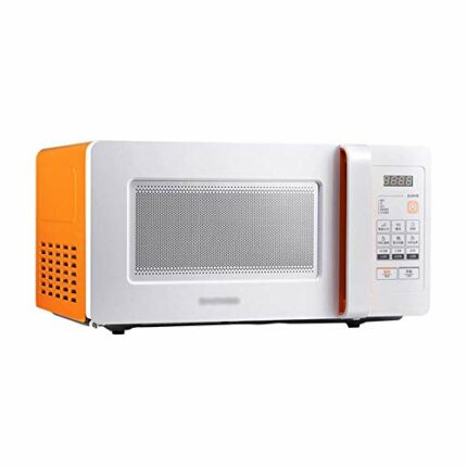 AIQMML Oven Microwave Oven with Dial Timer, Stainless Steel, 1000-Watts,Memory Turntable-Microwave Oven with Smart Sensor, Easy Clean Interior Ki