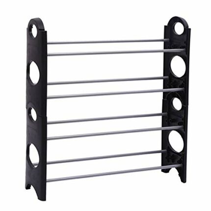 EYHLKM 4 Tier Shoe Rack Organizer Shelf Stand Wall Bench Closet Storage Holder