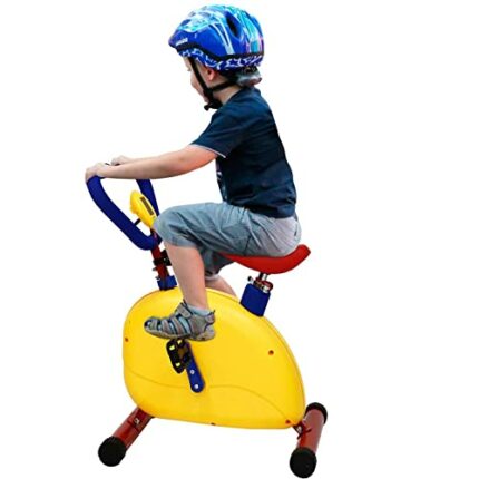 Fun And Fitness Exercise Equipment For Kids, Toddler Workout Exercise Equipment, Kid Stationary Bike Adjustable Resistance And Seat Height