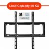 TV Wall Bracket Mount Slim Monitor Stand for 26 x 63, LCD LED 3D plasma Flat TVs Full Motion Heavy-Duty Wall Bracket, Sturdy and Strong Flat Scre