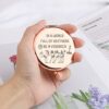 WSNANG Heathers The Musical Inspired Gifts Heathers Broadway Musical Travel Makeup Mirror Broadway Musical Theater Fans Gift (Be A Veronica Mirro