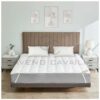 Teddy Bear Mattress Topper Single Bed - 7CM Deep Quilted Bed Topper (90 x 190 Cm) - Elasticated Corner Straps