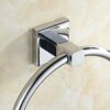 Aothpher Wall Mounted Towel Ring in Kitchen Bathroom Chrome Stainless Steel Towel Holder