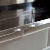 Bath Vida Tiano Bathroom Cabinet Double Door Mirrored Wall Mounted Stainless Steel Modern
