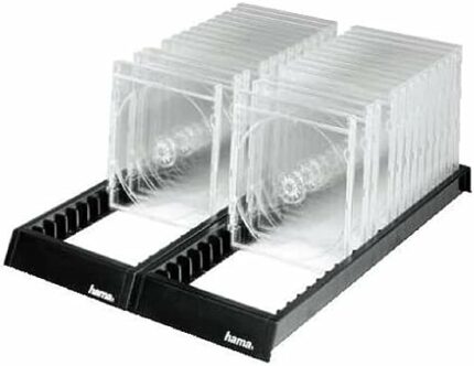 Hama CD Flipper Storage System for 44 CD's (with rubber feet)