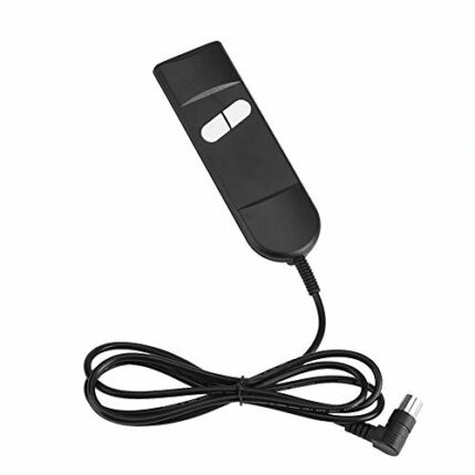 Raguso Multiple Uses Hand Control Switch with 2 Button 5 Pins Hand Switch Control Panel Recliner Parts for Lift Chairs Electric Recliner