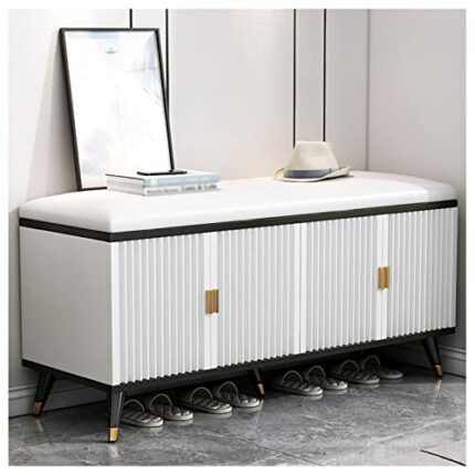 Changing Shoe Stool Home Porch Shoe Cabinet Padded Bench Nordic Modern Minimalist Shoe Changing Stool Cloakroom Living Room Leisure Long Sofa Sto