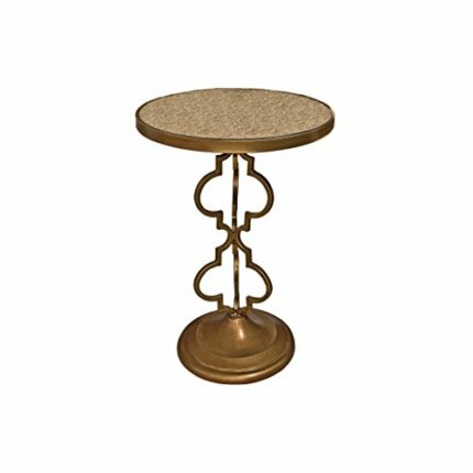 Design Toscano Power of Books Vintage Decor Stacked Books Pedestal Stand with Glass Top, 53.25 cm, Polyresin, Full Color, Multi-colour, NG32069