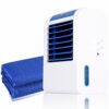 CHONGHAN Water Cooling Mattress, Fan Cooling Mattress Air Conditioner Water Circulation Cooling System with Remote Control 160 x 140 cm