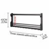 Wall-Mounted Wrought Iron Wine Glass Holder Creative Metal Display Storage Kitchen Home High Glass Holder Stylish Simplicity Tableware Bottle Hol