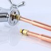 Wärmer System M10 x 15mm Copper Tap Tails for Monobloc, Basin and Sink Mixers,Tap Tails Connector for Mixer Taps,Flexible Tap Tails Replacement