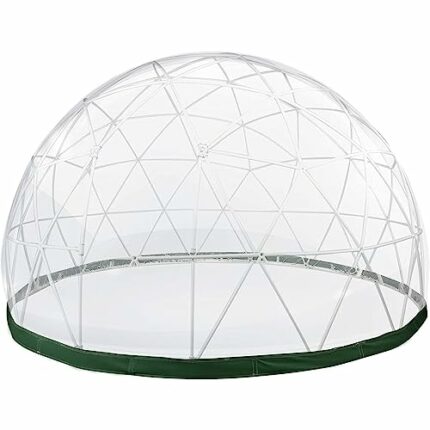 3.6m Garden Dome Bubble Tent Dome, Transparent TPU Cover （Only transparent cover without tent frame）, Waterproof Garden Dome House Suitable for P