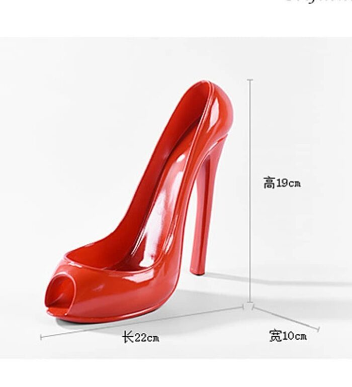 TFIIEXFL High-heeled Wine Racks, Bottle Racks, Shoe Cabinets, Home Dining Table, Kitchen Decorations, Gifts, Home Living Room, Dining Table Decor