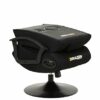 BraZen Stag 2.1 Bluetooth Ergonomic Video Pedestal Rocker Surround Sound Gaming Chairs for Kids with Speaker Subwoofer and Pedestal base - Blue