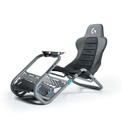 Playseat Trophy - Logitech G Edition Sim Racing Cockpit | Fully Adjustable | Supports Direct Drive | Lightweight & Robust | Absolute Comfort | Ac