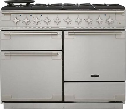 Rangemaster Elise 110 Dual Fuel Range Cooker - Freestanding - ELS110DFFSS - Stainless Steel