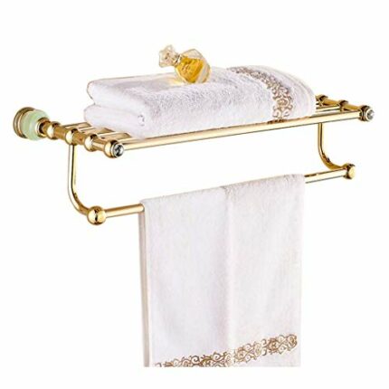 KNOXC Towel Racks,Bath Towel Rail Double Towel Rail Multi-Size Wall Mount Made of Brushed. Multifunctional Towel Rack