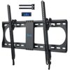TV Wall Bracket Mount for Most 37-70 inch LED, LCD, OLED, Flat and Curved TVs, Tilt TV Mount Max VESA 600x400mm, Up to 60 kg, includes Bubble Lev