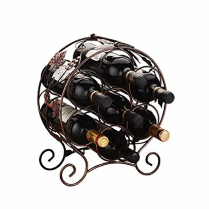 KXDCZ Wine rack 6 bottles of wine rack, desktop wine rack, self-supporting countertop wine cabinet.