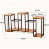 Wine Racks Kitchen Bar Unit Storage Shelves Wall Holder, Wine Bottle and Glass Holder, Wall-Mounted Wine Goblet Stemware Holder - Metal Wrought i