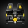 TWDYC Mini Stepper,Fitness Stair Stepper - Portable Twist Stair Stepper Adjustable Resistance,Fitness Exercise Machine with Resistance Bands Dura