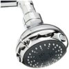 Aqualisa 235047 Hydramax Complete Fixed Head and Arm, Chrome, 90mm, Silver