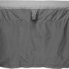 UCARE 52-inch Outdoor Cover for Keter Unity XL Portable Table and Storage Cabinet 600D PVC Waterproof Dustproof Heavy Duty Fabric Rip-Stop and We