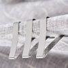XHNFCU 14 Pack Stainless Steel Tablecloth Clips Silver Table Cover Clamps, Table Cloth Holders, for Parties, Dining, Party, Camping, Outside