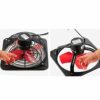 WUHUAROU 12 Inch Exhaust Fan Kitchen Window Type Exhaust Fan Powerful Exhaust Fan Bathroom Household Mute Range Smoke Exhaust Fan