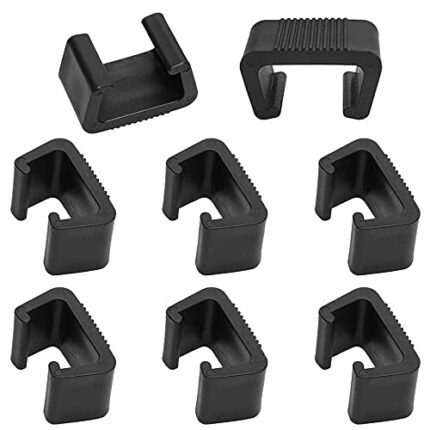 8 Pieces Patio Furniture Clips, Furniture Sofa Clips, Patio Setfurniture Clips, Wicker Furniture Clips, Strong Plastic Rattan Sofa Clips, for Rat