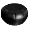 Unstuffed Round Pouffe, Supersoft Handmade Faux Decor Pouf Ottoman Cover, Storage Solution, Foot Rest, Footstool, Pouffe Seat or Balcony Office I